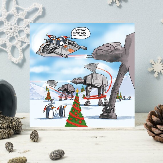 star wars christmas cards pack