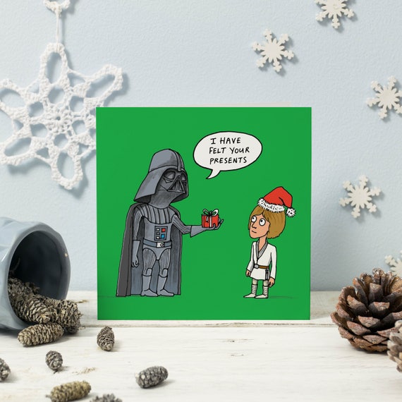 Hallmark Weihnachtskarte – Lustiges Cartoon-Design Für Fröhliche Festtagsgrüße