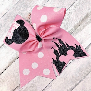 Disney Castle Minnie Cheer Bow
