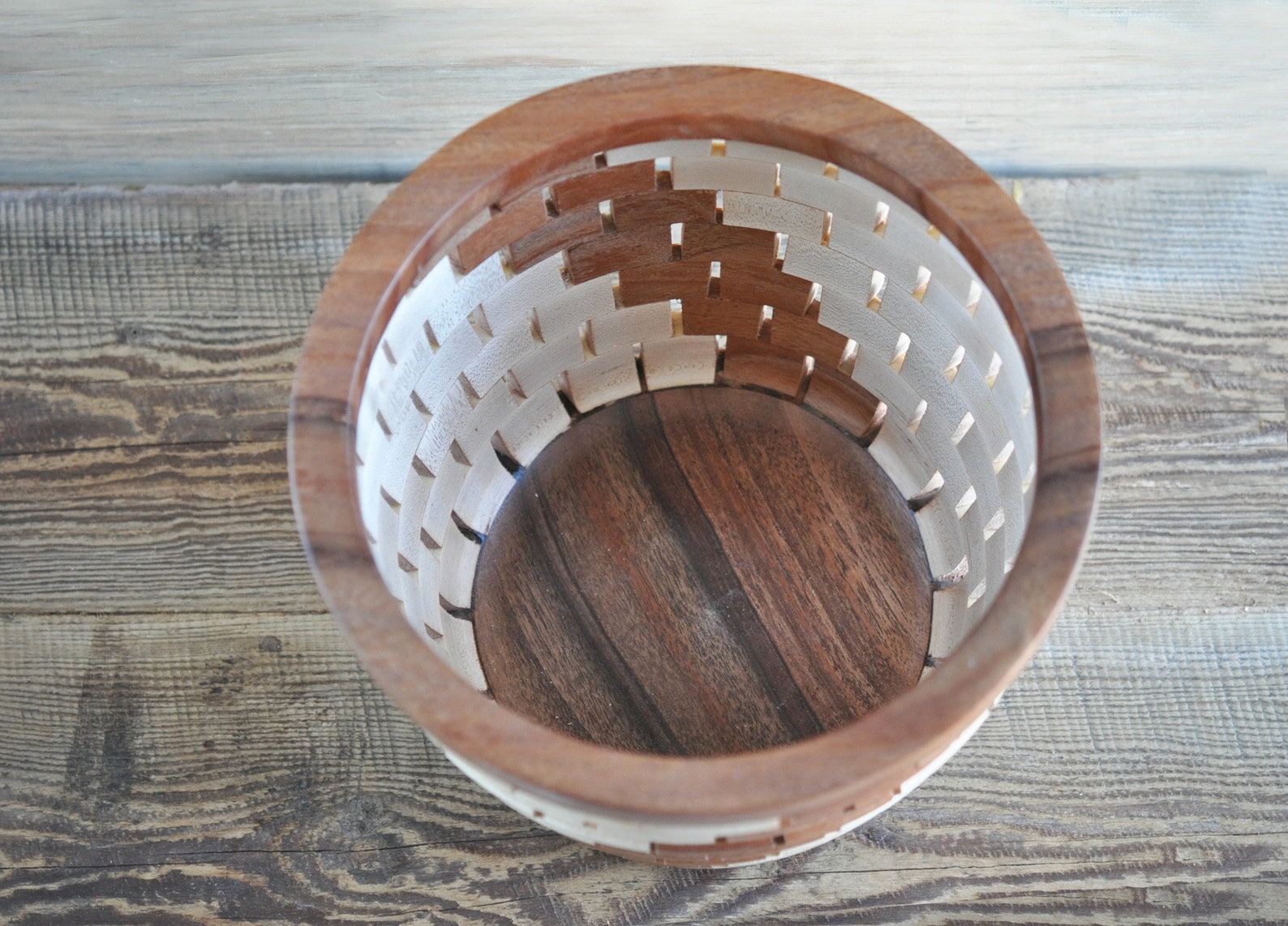 Wooden Bread Basket Wood Bread Basket Open Segmented Bread Etsy