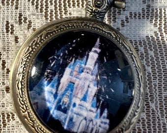 Necklace Watch, Cinderella's Castle..