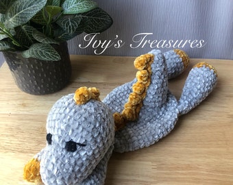 Gehaakte babyknuffel, baby Lovey dekentje, dinosaurus, Heffasaurus, Lovey, veiligheidsdeken, Lovey haken, Lovey baby, speelgoed, haakpatroon pdf