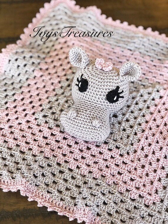 Crochet Granny Square Hippo Pattern Free Ava Crochet