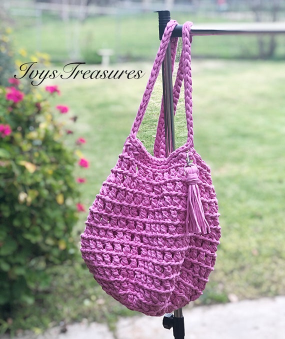 CROCHET PATTERN, the Rory Chunky Crochet Bag Pattern, Crochet Pattern 