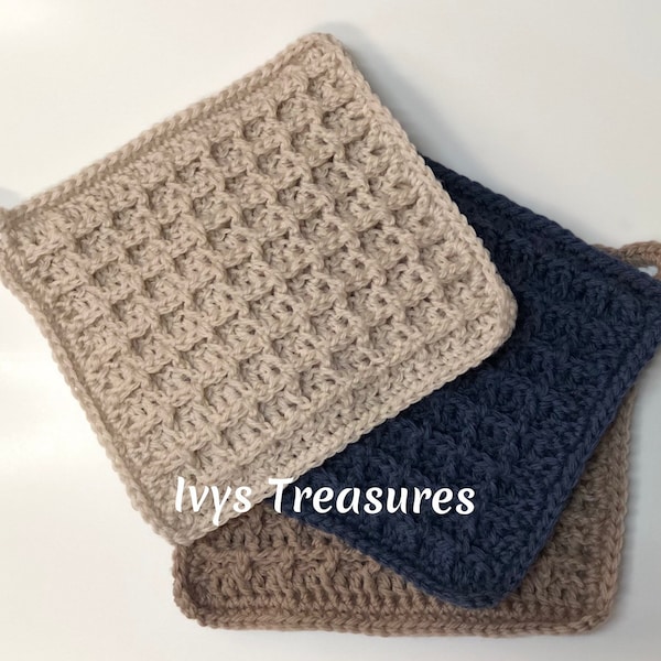 Crochet Potholder Etsy