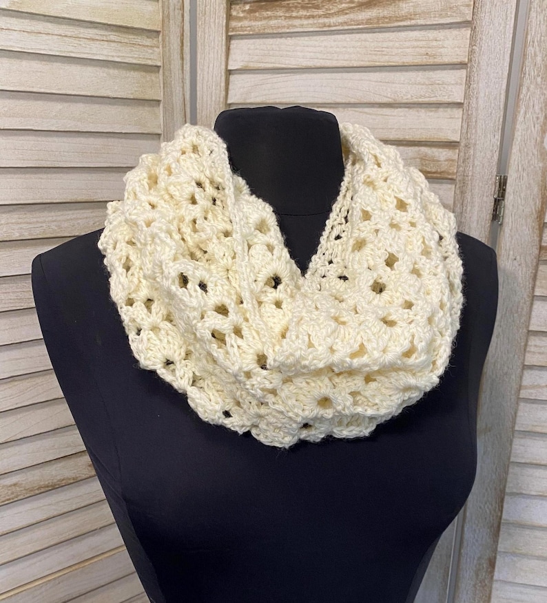 Infinity Scarf Crochet Pattern. PDF PATTERN DOWNLOAD - Etsy