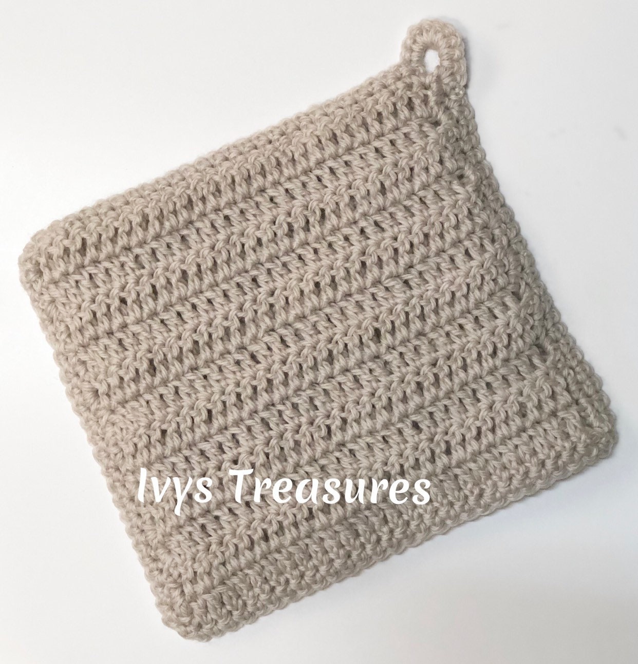 Crochet Potholder Pattern PDF Instant Download file. Etsy