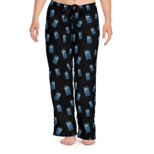 Police Box Spaceship Pajama Pants