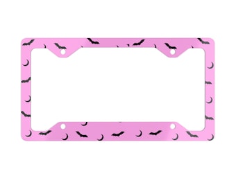 Spooky Cute License Plate Frame
