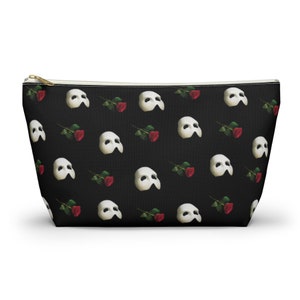 Phantom of the Opera Pouch, Cosmetic Bag, Pencil Case