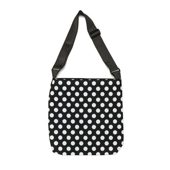 Big Polka Dots Adjustable Strap Tote Bag - Etsy