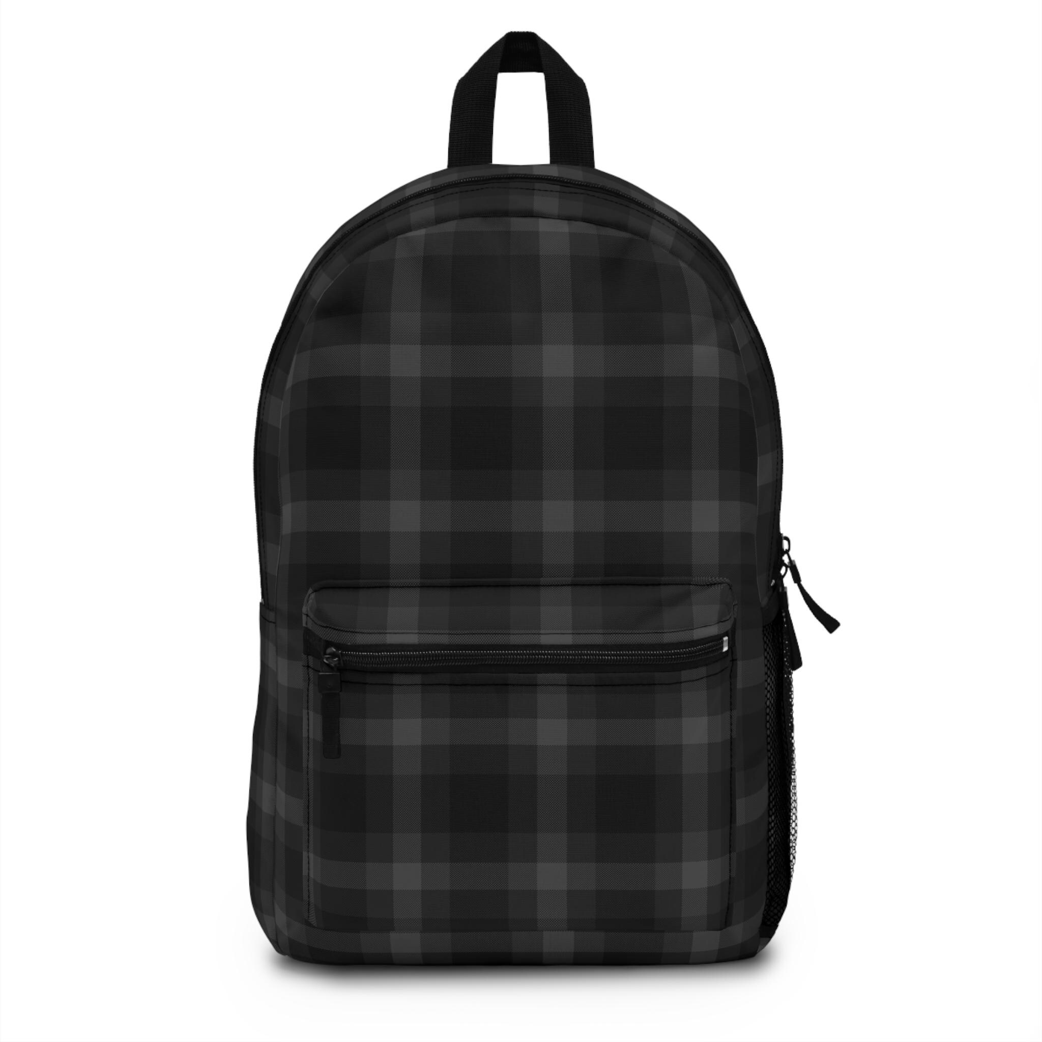 90s Plaid Backpack - Etsy