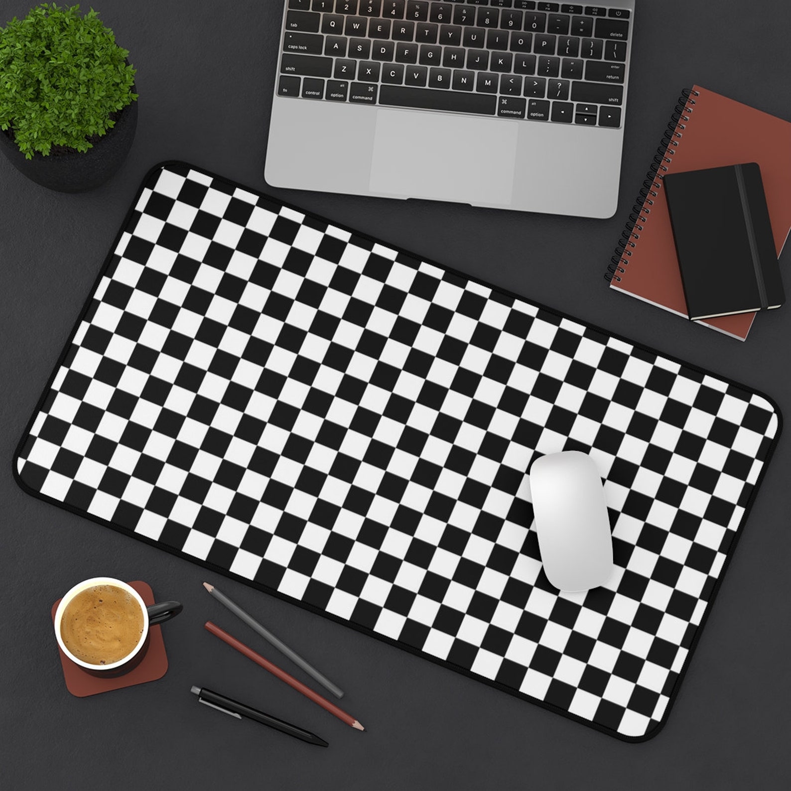 Checkerboard Desk Mat, Mousepad - Etsy