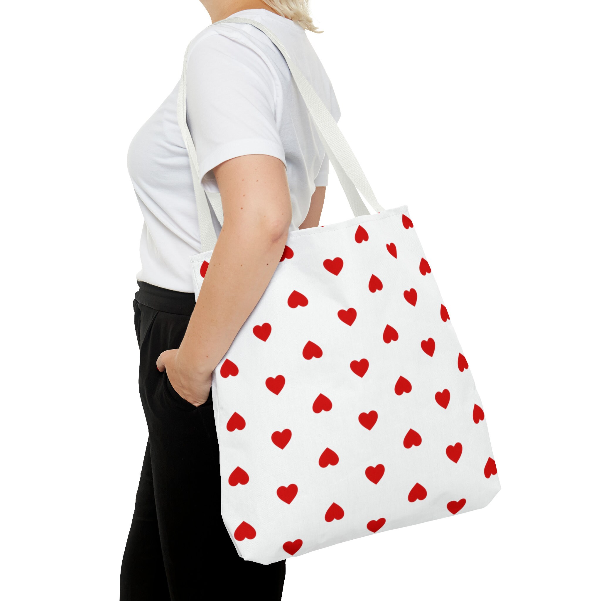 Hearts Tote, Shopping Bag - Etsy