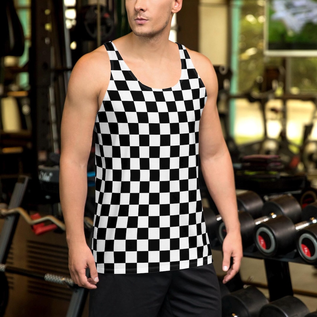 Checker Tank Top - Etsy