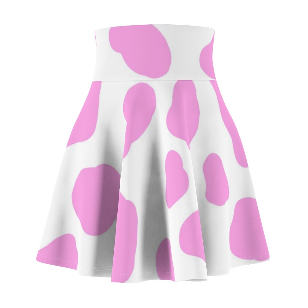 Cow skater clearance skirt