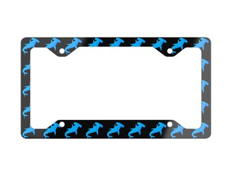 Hammerhead Metal License Plate Frame