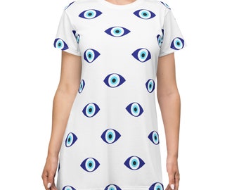 evil eye shirt dress Evil Eye Shirt Dress