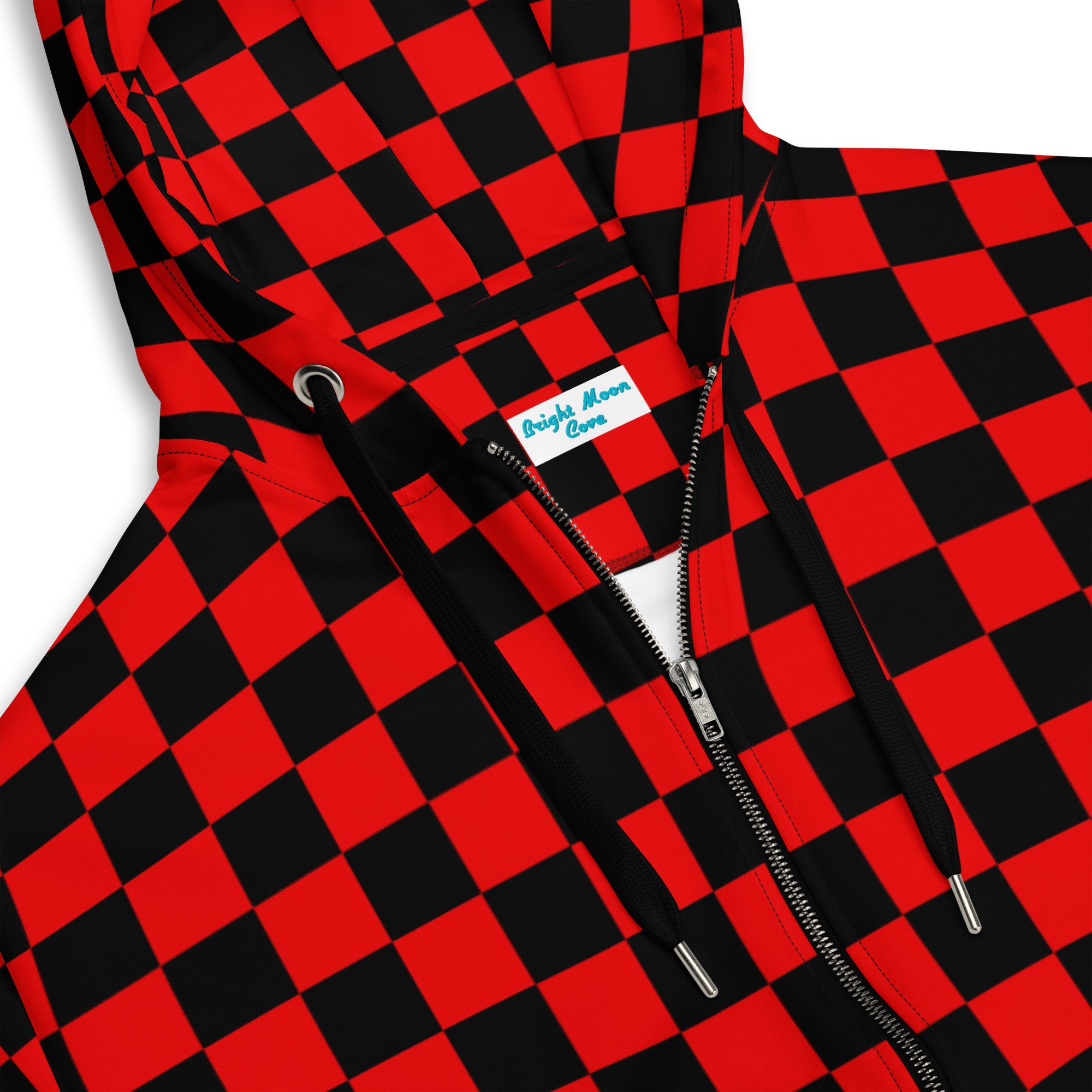 【STAMPD】DRIP PLAID ZIP HOODIE 226782--paisley-plaid-f-