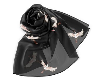 Crane Scarf (lightweight & airy)