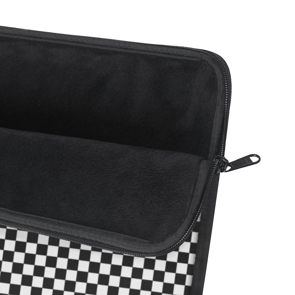 Khaki Checkerboard Laptop Sleeve – Bettina Marks Inc.