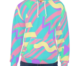 Pastel Vaporwave Pullover Hoodie