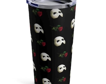 Phantom of the Opera 20oz Tumbler, Dishwasher Safe Tumbler