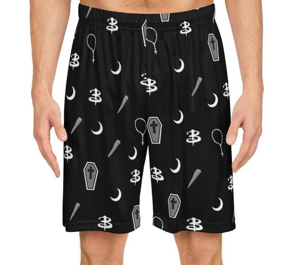 The Slayer Basketball Shorts Etsy