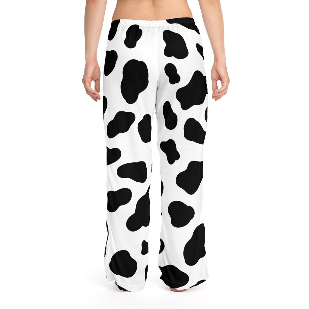 Cow print pajama bottoms new arrivals