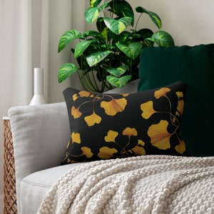 Ginkgo Leaf Pillow