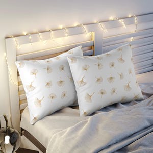 Ginkgo Leaf Pillowcase (standard & king)