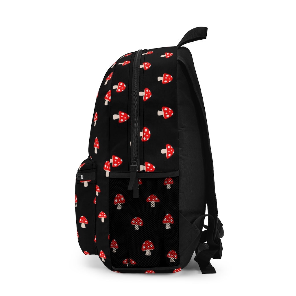 【VANWALK】Mushroom Big Mushroom Signature Backpack Mushroom Backpack, Full Size W/ Water Bottle Pocket - Etsy