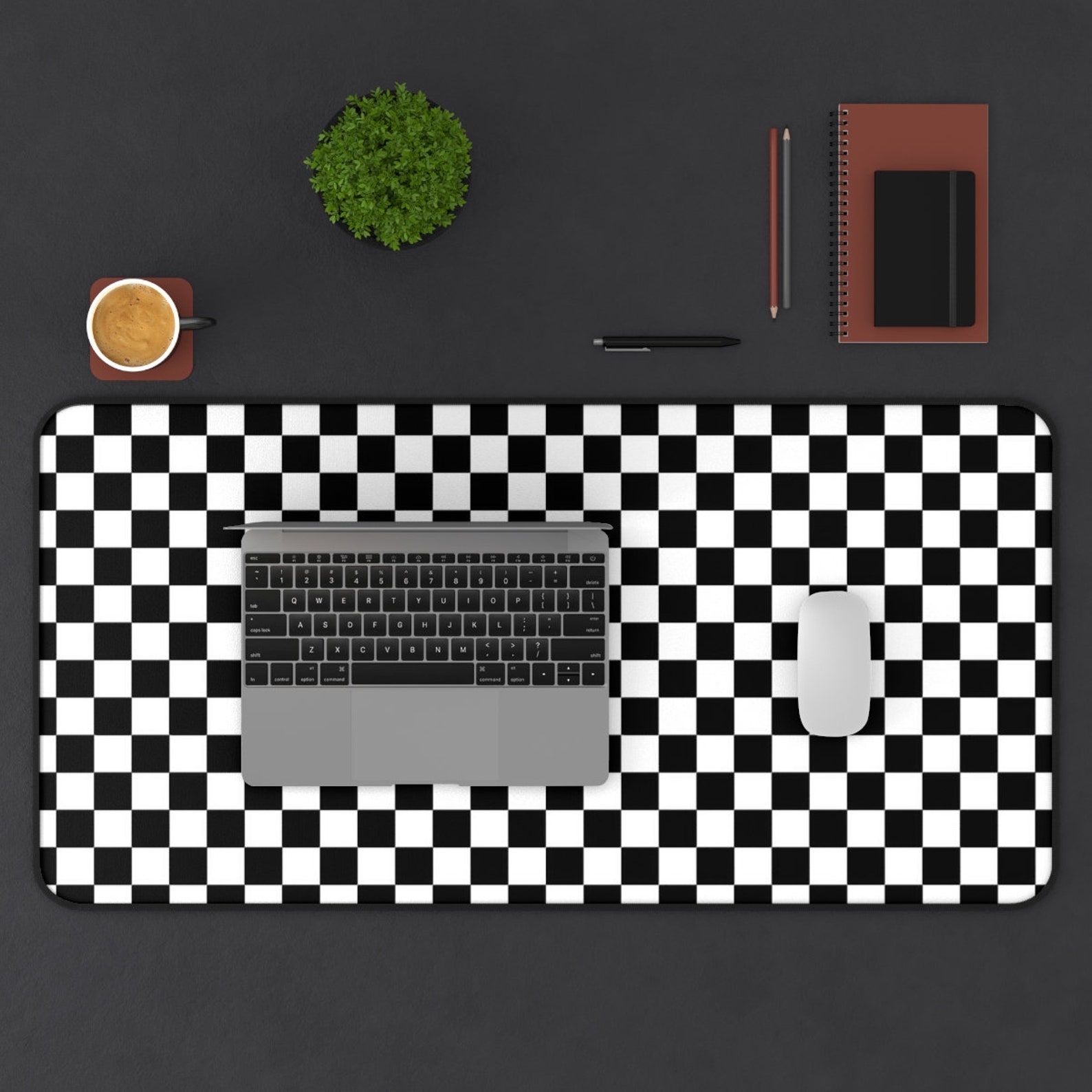 Checkerboard Desk Mat, Mousepad - Etsy