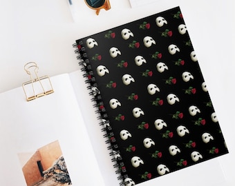 Phantom of the Opera Spiral Notebook (6x8 inches)