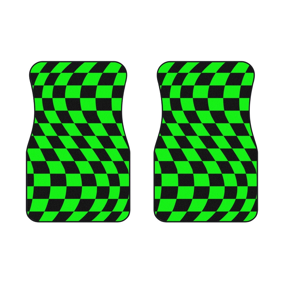Checkerboard & Swirls Blank Page Journal 5x7 Inches 