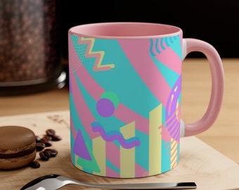 Pastel Vaporwave Accent Mug