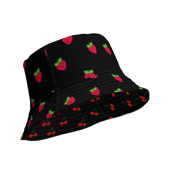 [ KIRSH ]★CHERRY REVERSIBLE FUR BUCKET HAT MUSINSA | KIRSH Cherry Reversible Fur Bucket Hat [Ivory]