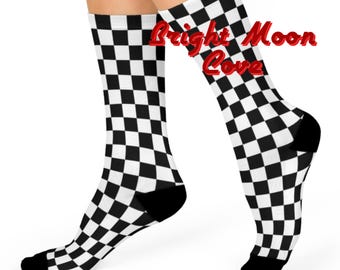Checkerboard Socks