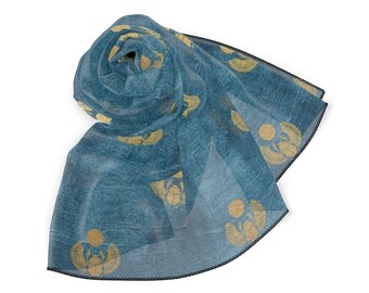 Scarab Scarf (light and airy)
