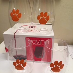 4 Monogrammed Govino Dishwasher Safe