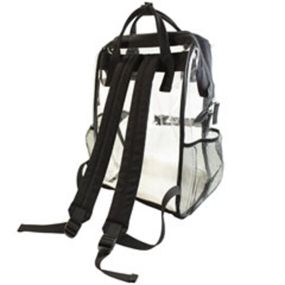 clear backpack personalized