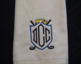 Personalized Golf or Tennis Towel