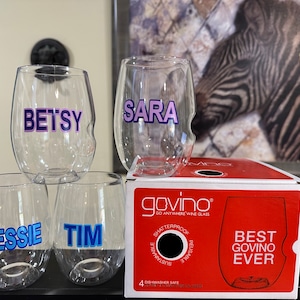 Govino Shatterproof Wine Glasses- Set of 4 – Pineapples Palms Too
