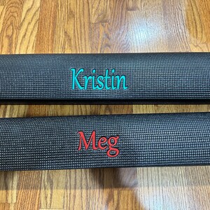 Personalized Yoga Mat Extra thick 1/4&#39;&#39; (6.2 mm)