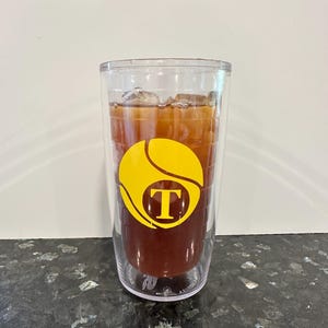 One Tervis Tumbler Free shipping monogrammed 16 oz.