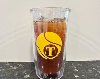 One Tervis Tumbler Free shipping monogrammed 16 oz.