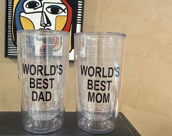 One Tervis Tumbler Free shipping monogrammed 16 oz.