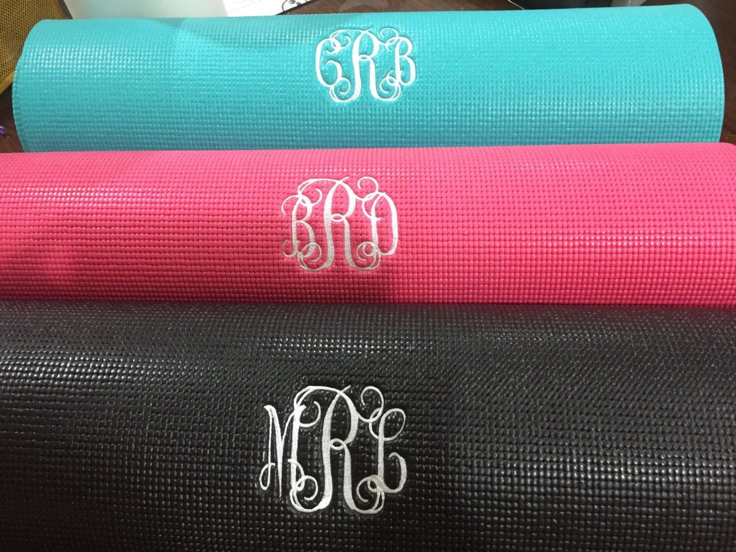 Personalized Yoga Mat Extra thick 1/4'' 6.2 mm Etsy