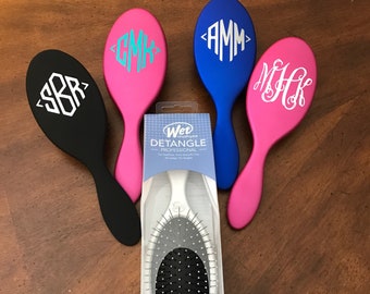 Monogrammed Wet Brush