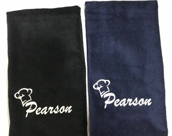 Personalized Chef Towel or chef hat